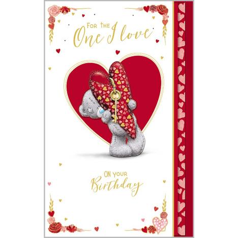 One I Love Handmade Me to You Bear Birthday Card £4.99